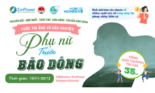 Cuộc thi Ảnh và Câu chuyện "Phụ nữ trước bão dông"